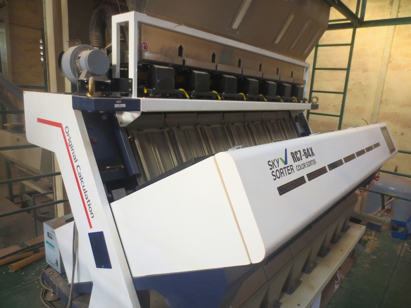 Equator Seeds color sorter grain processing facility in Uganda