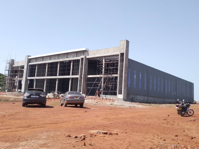Commodity Impex grain export facility construction by Equator Seeds Uganda