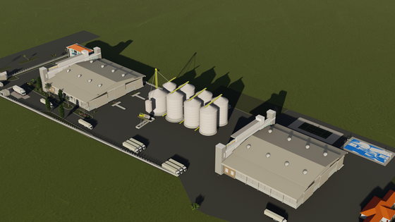 Equator Seeds Impex export facility structural construction phase